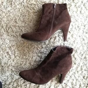 Dark Brown Suede boots